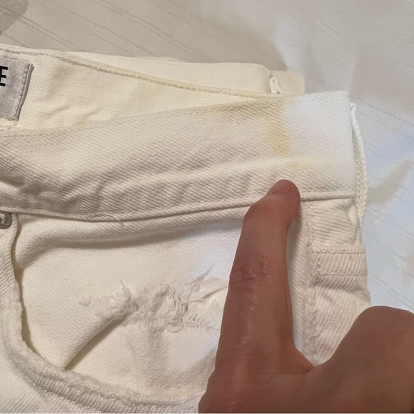 Agolde Women's Cream Jeans - Picture 15 of 16